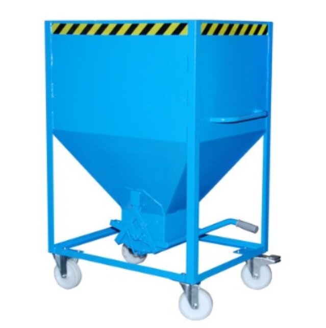 Silocontainer op wielen 375 Liter of 600 Liter  Type SR