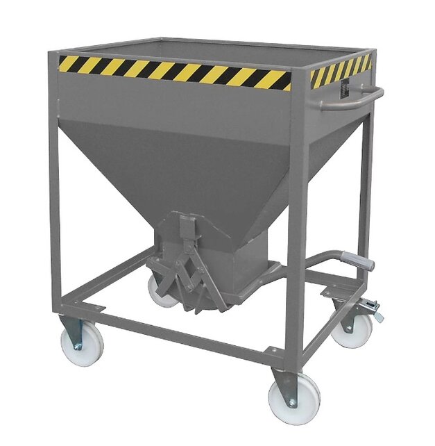 Silocontainer op wielen 375 Liter of 600 Liter  Type SR