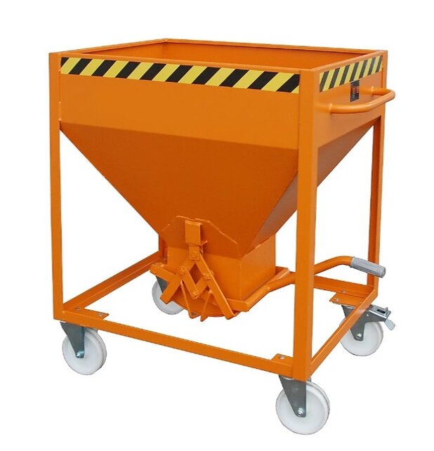 Bac Silo en acier  375 Litre ou 600 Liter mobile Type SR