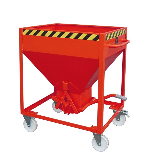 Silocontainer on wheels 375 Liter or 600 Liter  Type SR