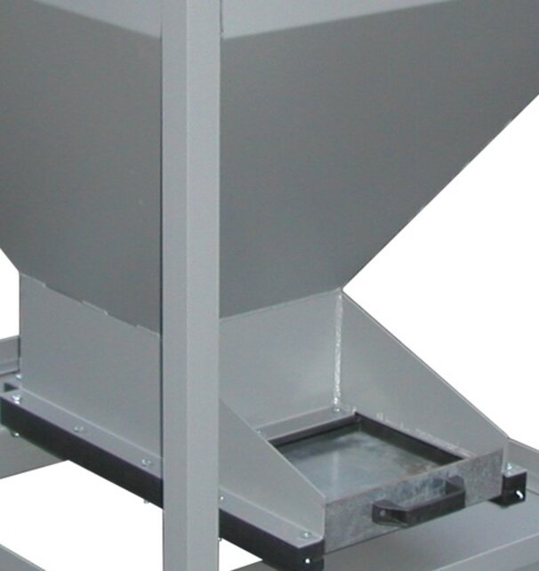 Bac Silo en acier  375 Litre ou 600 Liter mobile Type SR