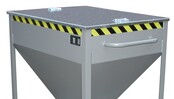 Bac Silo en acier  375 Litre ou 600 Liter mobile Type SRE Bac Silo en acier  375 Litre ou 600 Liter mobile Type SRE