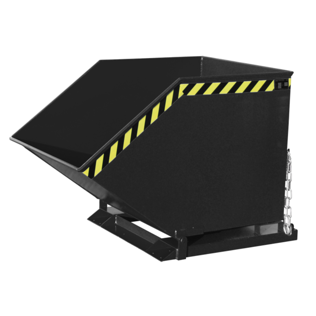 Kantelbak 800L Lichtgewicht KK-model met 4 Rubberen Wielen Kantelbak 800L Lichtgewicht KK-model met 4 Rubberen Wielen