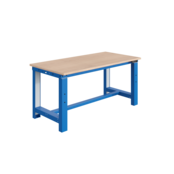 ESD Table de travail à réglage électriquement modèle SI bleu industriel 300 kg heavy duty
