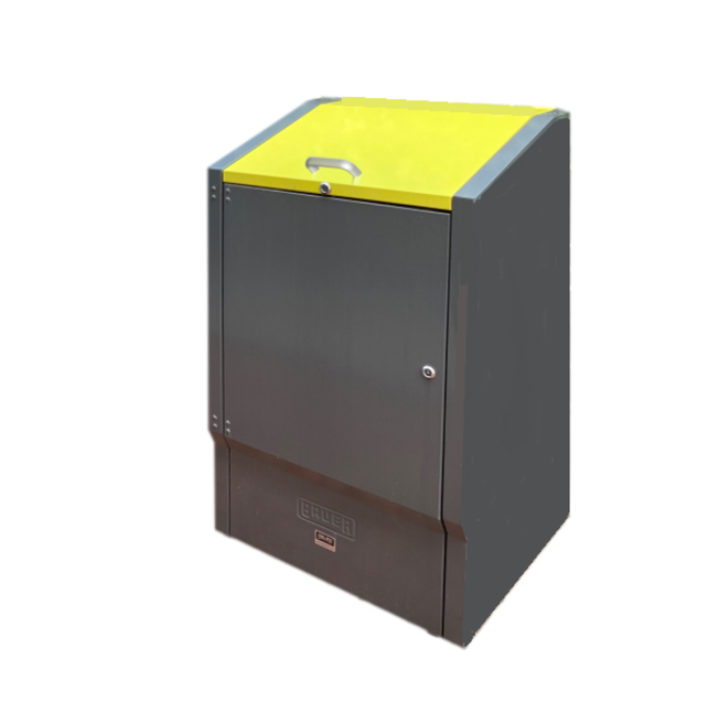 Kliko ombouw voor 120 Liter afvalcontainers containerberging  van staal met klep