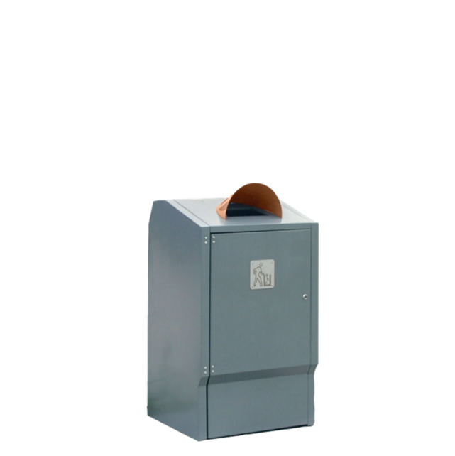 Shelter storage for of 120 LitresShelter storage for of 120 Litres wheelie waste bin with hood opening  wheelie waste bin with flap cover  - Copy