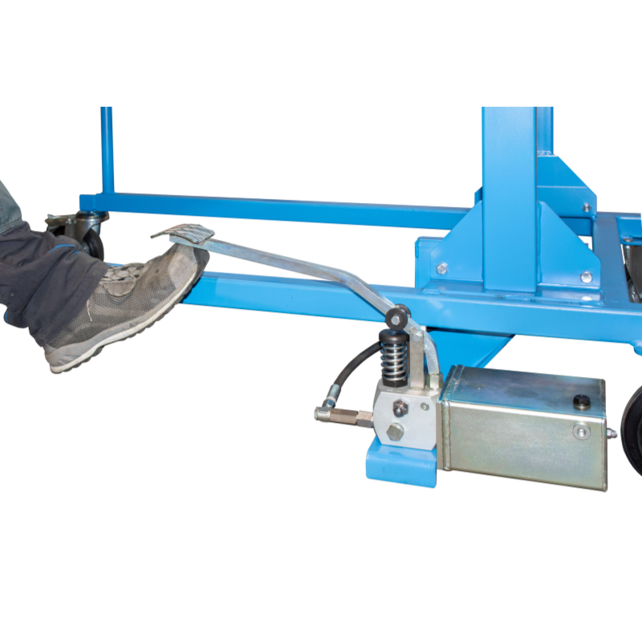 Wheelie bin mobile tipping station for waste containers 120 - 240 Liters MKS-F Wheelie bin mobile tipping station for waste containers 120 - 240 Liters MKS-F