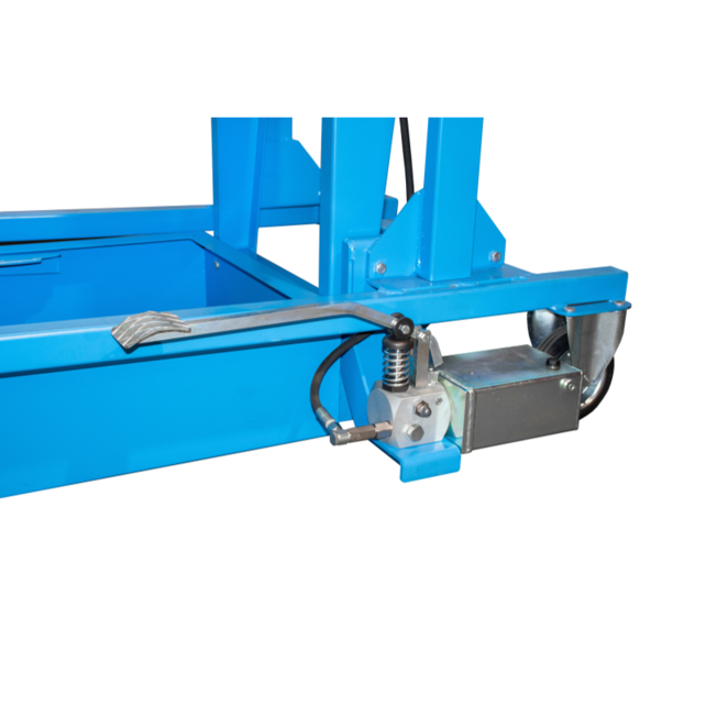 Wheelie bin mobile tipping station for waste containers 120 - 240 Liters MKS-F Wheelie bin mobile tipping station for waste containers 120 - 240 Liters MKS-F