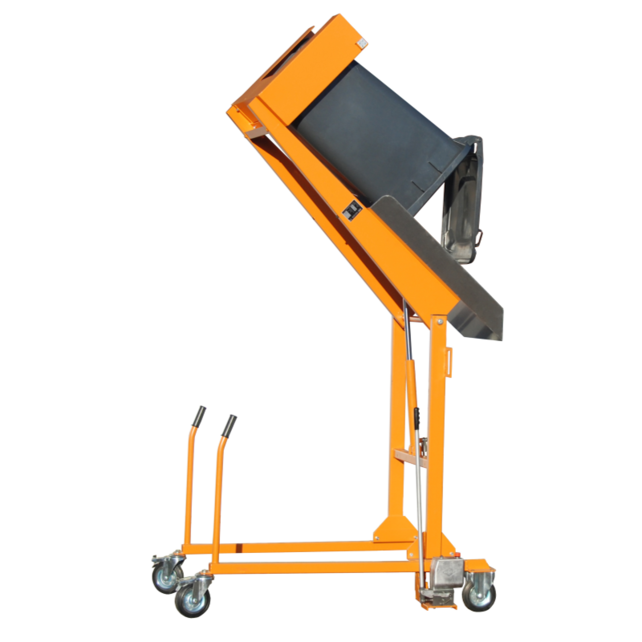 Wheelie bin mobile tipping station for waste containers 120 - 240 Liters MKS-H