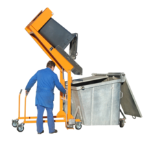 Basculeur de conteneur à déchets mobile pour poubelles 120 -240 Litres MKS-H