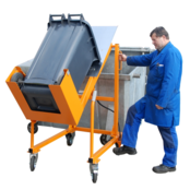 Mobile Mülltonnen-Kippstation für Müllcontainer 120 - 240 Liter MKS-F