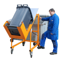 Mobile Mülltonnen-Kippstation für Müllcontainer 120 - 240 Liter MKS-F