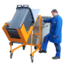 Salesbridges Wheelie bin mobile tipping station for waste containers 120 - 240 Liters MKS-F