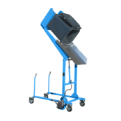 Mobile Mülltonnen-Kippstation für Müllcontainer 120 - 240 Liter MKS -230V