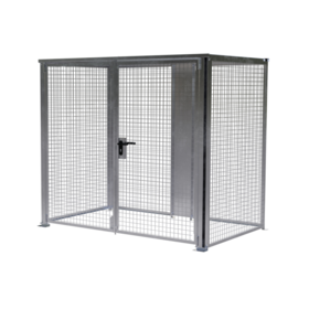 Security Cage for Storage Hot Dip Galvanized with top