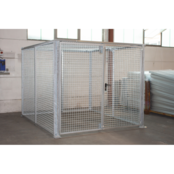 Security Cage for Storage Hot Dip Galvanized with top