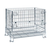 Draadmand Stapelbaar en Inklapbaar 1200 × 800 × 980 mm – Verzinkt