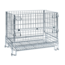 Salesbridges Wire basket stackable foldable Mesh container1200 x 800 x 980 mm galvanized