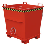 Drop bottom container for forklift or crane 500 Liter Type BKB