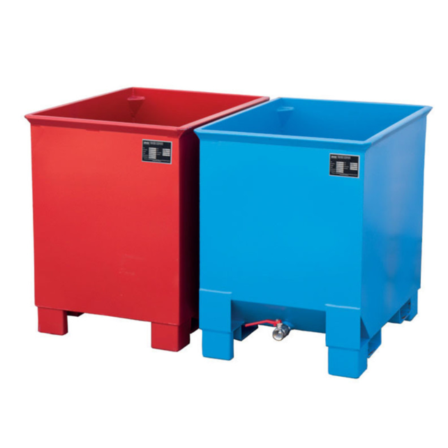 Metal container for rotating forks for forklift  800L C-Model Metal container for rotating forks for forklift  800L C-Model