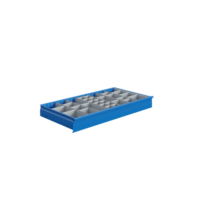 Zware ladekasten ATS-model Höhe 1300 mm, Tragfähigkeit 1000 kg