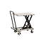 Salesbridges Table élévatrice mobile 250Kg Chariot élévateur à ciseaux sur roulettes  plateforme 830x500mm