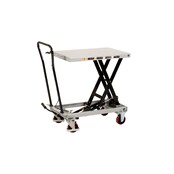 Lifting table mobile 500Kg  Scissor lift on wheels platform120x80cm Euro pallet size
