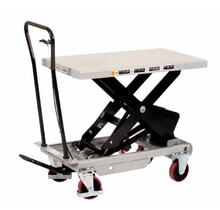 Lifting table mobile 1000Kg  Scissor lift on wheels platform size 1010x520