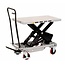 Salesbridges Mobile Scherenhubtischwagen 1000 kg – Hubtischwagen Plattform 1010 x 520 mm