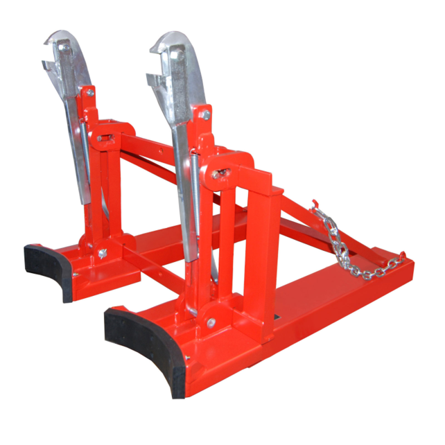 Lève-fût double - Pour 2 x 200 L pour fûts en acier Lève-fût double - Pour 2 x 200 L pour fûts en acier