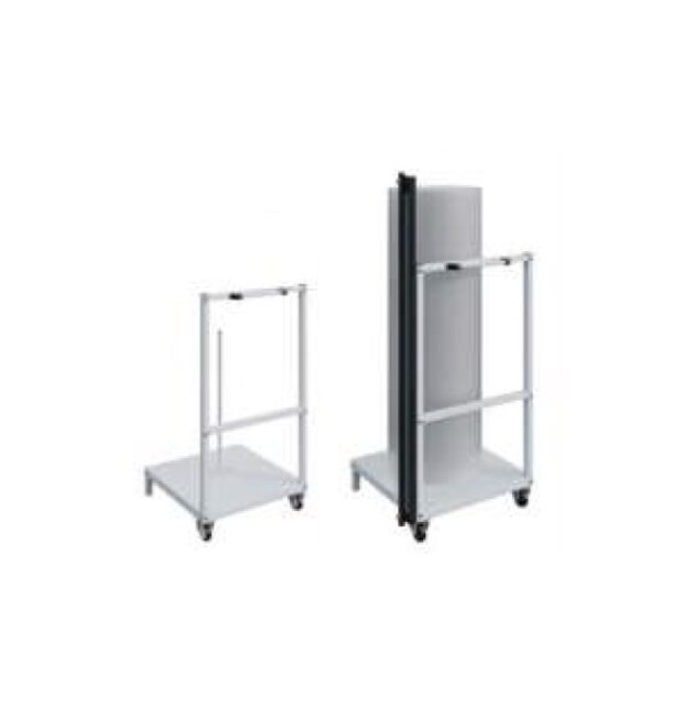 Mobile vertical roll dispenser