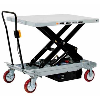 Elektrisch verrijdbare heftafel, 1200x800mm, capaciteit 1000kg