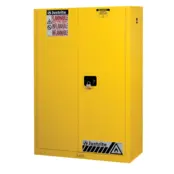 Armoires de sécurité classiques de 45 gallons Armoire inflammable - 165 x 109 x 45 cm - Jaune