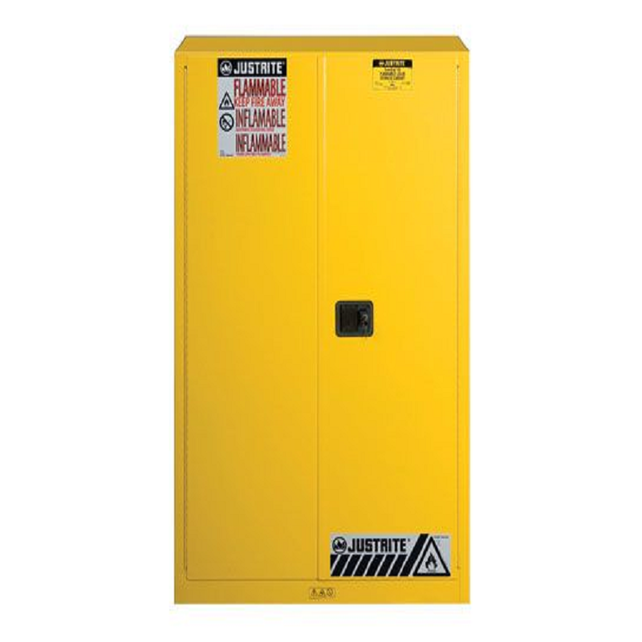 Safety Flammable Cabinet 227 Liter  - 165 x 86 x 86 cm - Yellow