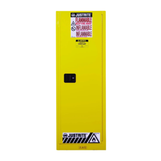 Armoires de sécurité inflammable 83 Liter  - 165 x 59 x 46 cm Jaune