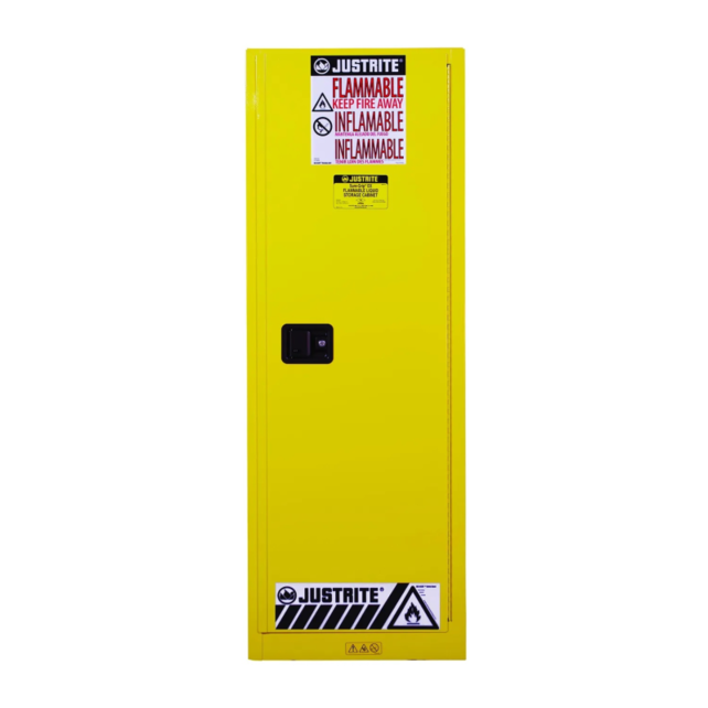 Safety Flammable Cabine83 Liter  - 165 x 59 x 46 cm - Yellow