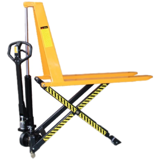 Transpalette à grande levée avec vérin de levage monobloc, 1000Kg hauteur 800mm