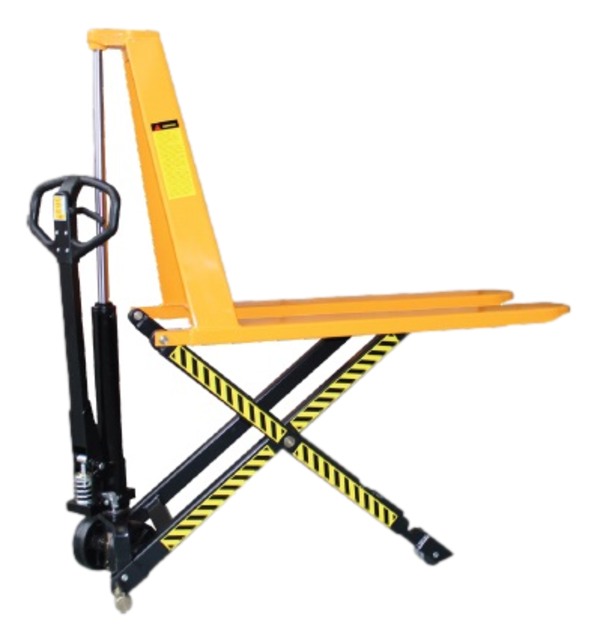 Scissor lift pallet truck with one-piece lifting cylinder, 1000Kg  lifting height 800 mm