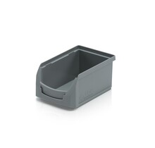 Magazijnbak Kunststof A PP 16x10,4x7,5cm Grijs