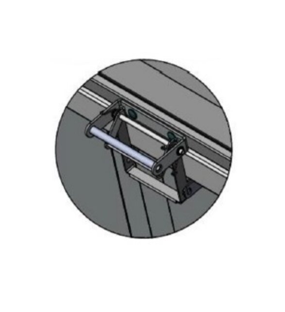 Steel waste container 2500L galvanized on wheels Steel waste container 2500L galvanized on wheels