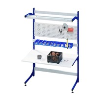 Convoyeur de poste de travail de ligne de production 150 kg avec planchet