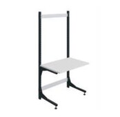 Productielijn werkstation transportband werktafel 150 kg met werkblad