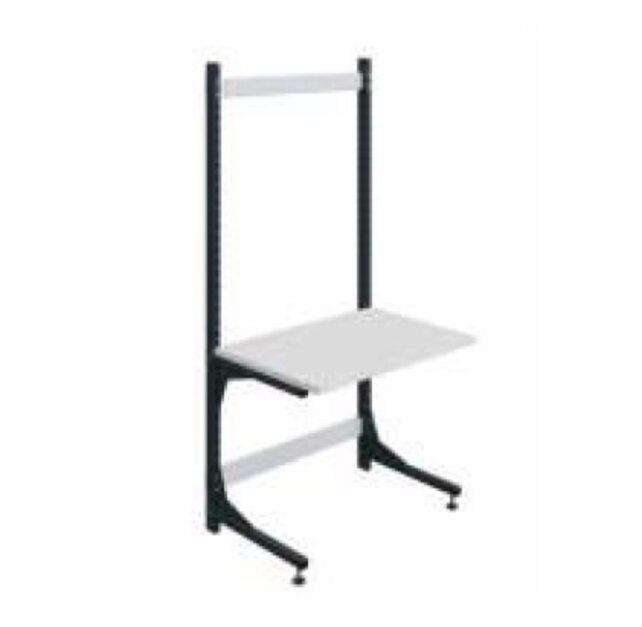 Productielijn werkstation transportband Arbeitstisch 150 kg mit werkblad
