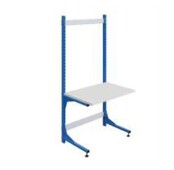 Productielijn werkstation transportband Arbeitstisch 150 kg mit werkblad