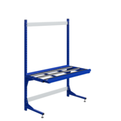 Production line workstation conveyor roller track working table 150kg