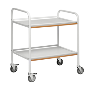 Serveertrolley met 2 legboard 	765 x 520 x 895