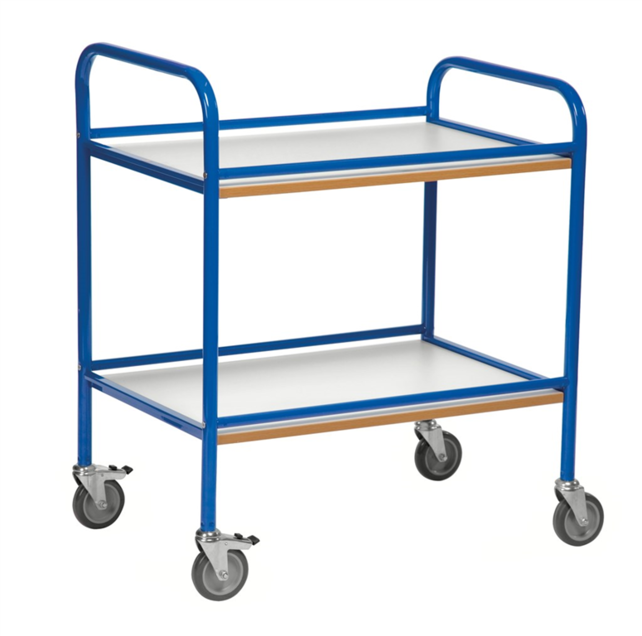 Service trolley with 2 shelves 	765 x 520 x 895