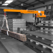 Jib telescopic Crane Arm 5Ton extensible 2160 x 500 x 520mm