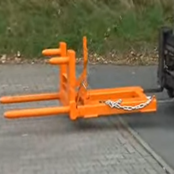 200 L Vatenklem Vatenwender für Gabelstapler Type FW