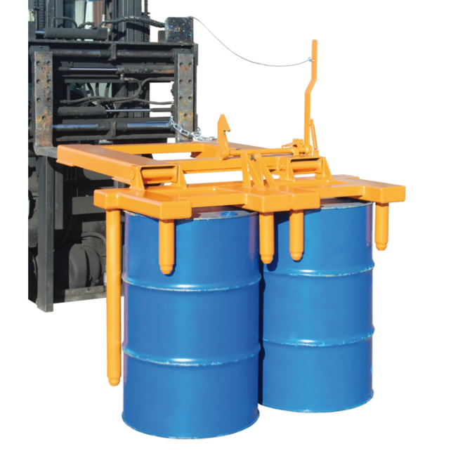 200 L Steel Drum Turner, Single Drum , Suitable for Charging Drum Shelves